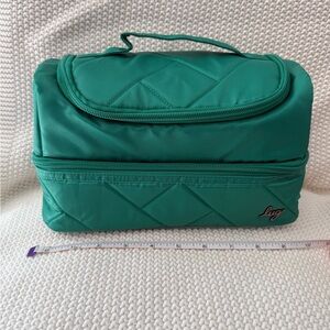 Green Quilted Women's Bag